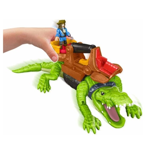 Imaginext Yürüyen Timsah ve Korsan Hook DHH63