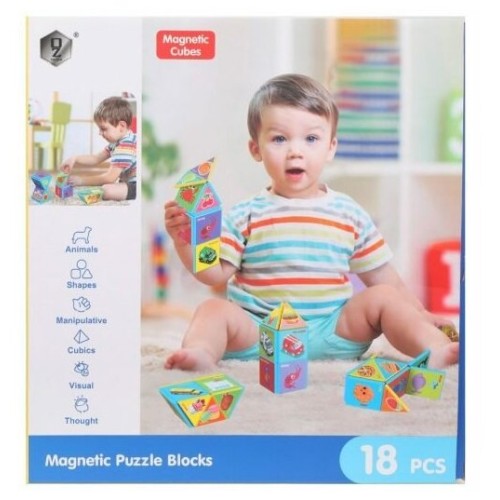 Kızılkaya 18 Parça Manyetik Zeka küpü HD351A