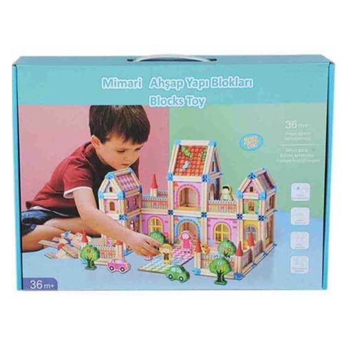 Kızılkaya Ahşap Mimari Yapı Blokları 268 Parça