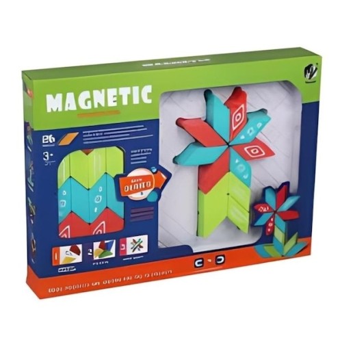 Kızılkaya Manyetik Zeka Blokları 26 Parça HD376A