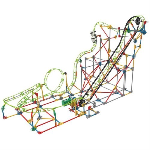 K'Nex 55402 Double Doom Roller Coaster Set (Motorlu) Thrill Rides K'Nex 55402 Double Doom Roller Coaster Set (Motorlu) Thrill Rides