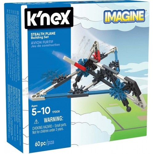 K'Nex Imagine Stealth Plane Building Set 17008