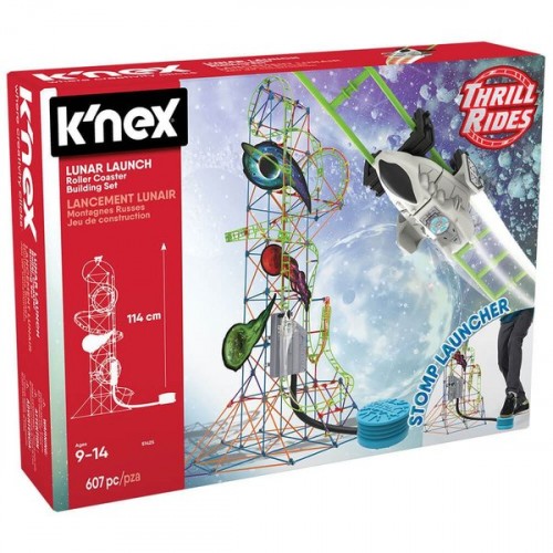 KNex Lunar Launch Roller Coaster Set 51425 (Motorlu)