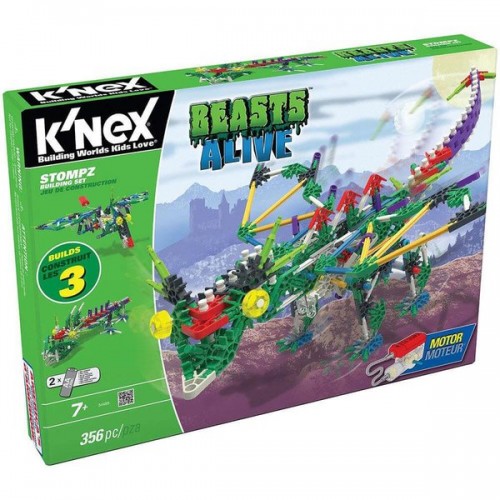 KNex Stompz Yapım Seti 34485 (Motorlu) Beasts Alive