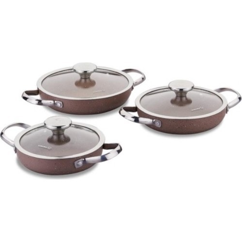 Korkmaz A2898 Browni 6 Parça Omlet Set