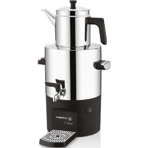 Korkmaz Çayşef Inox-Parlak Semaver A841-01