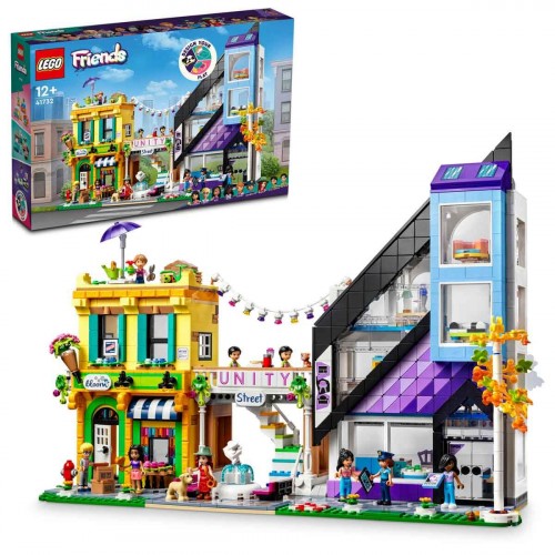 Lego 41732 Friends Şehir Merkezi Çiçek ve Tasarım Dükkanları