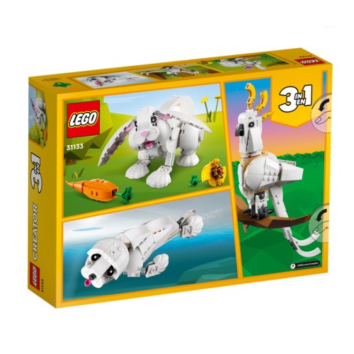 Lego Creator 3ü1 Arada Beyaz Tavşan 31133