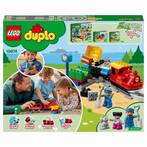 Lego Duplo Buharlı Tren 10874
