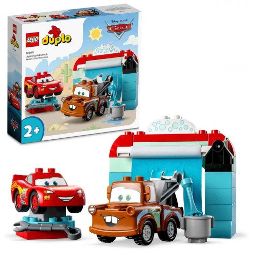 LEGO DUPLO Şimşek McQueen ve Materin Oto Yıkama Eğlencesi 10996