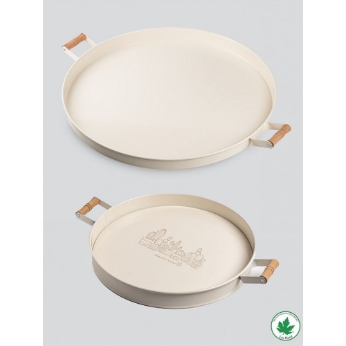 Lin Metal 51cm + 37cm Tepsi Krem