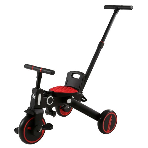 Maxi Taxi Easy Trike Ebeveyn Kontrollü Bisiklet Kırmızı