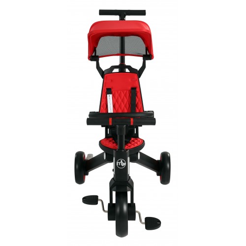 Maxi Taxi Easy Trike Ebeveyn Kontrollü Bisiklet Kırmızı