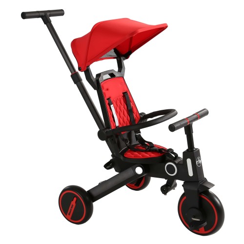 Maxi Taxi Easy Trike Ebeveyn Kontrollü Bisiklet Kırmızı