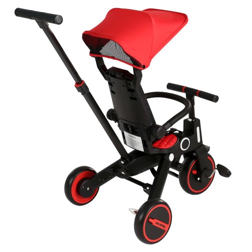 Maxi Taxi Easy Trike Ebeveyn Kontrollü Bisiklet Kırmızı