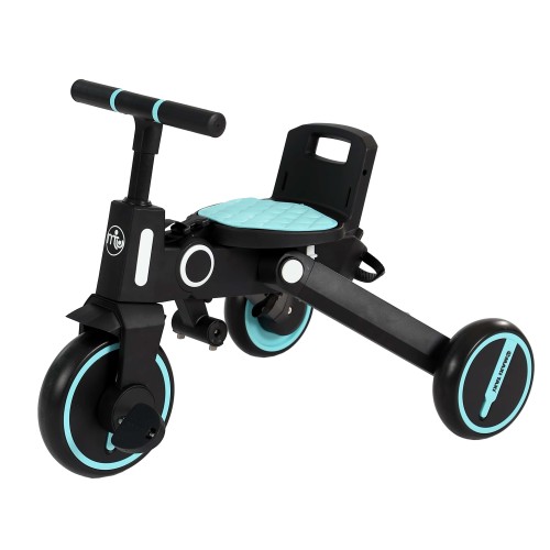 Maxi Taxi Easy Trike Ebeveyn Kontrollü Bisiklet Mavi