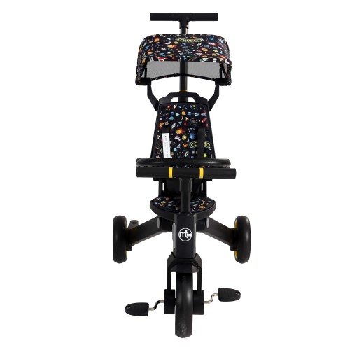 Maxi Taxi Easy Trike Ebeveyn Kontrollü Bisiklet Sarı