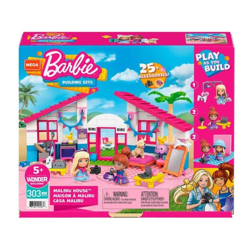 Mega Bloks Barbie Malibu Evi GWR34