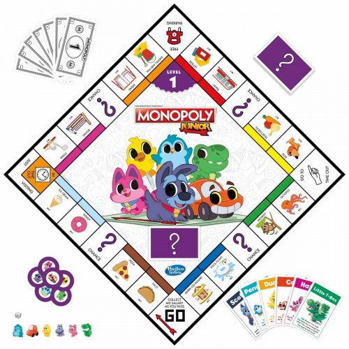 Monopoly Junior 2 si 1 Arada F8562