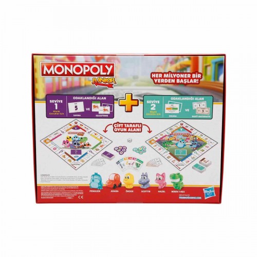 Monopoly Junior 2 si 1 Arada F8562