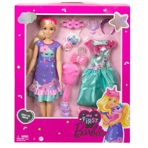 My First Barbie İlk Barbie Bebeğim Delüks Bebek HMM66