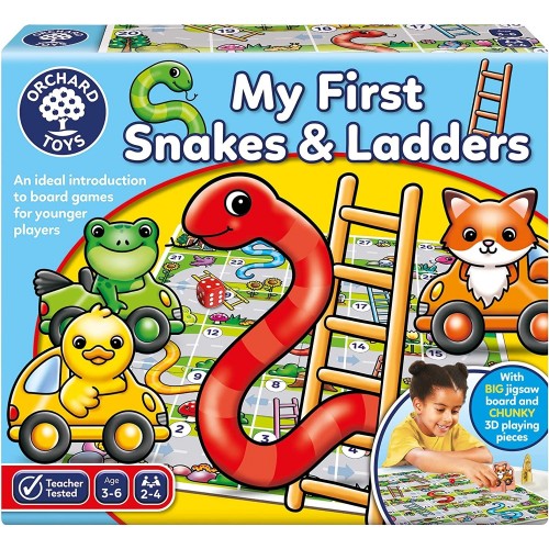 MY FIRST SNAKES AND LADDERS 3 - 6 YAŞ
