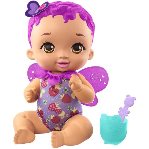 My Garden Baby Kelebek Bebeğimin Yemek Zamanı Mor Saçlı Bebek GYP00