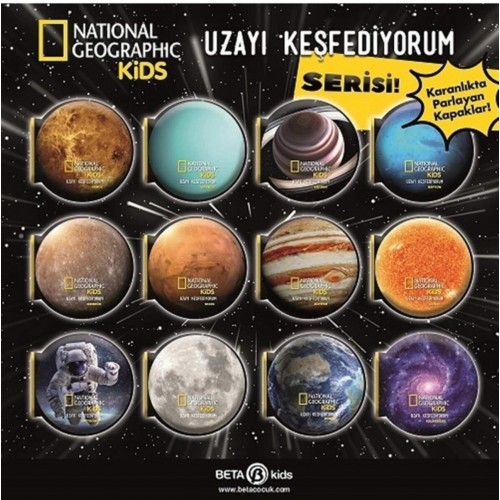National Geographic Kids - Uzayı Keşfediyorum 12 Kitap Set