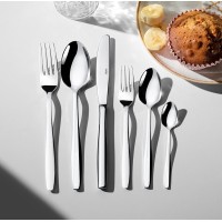 Nehir Sahra Sade 12 Kişilik 72 Parça Kutulu Çatal Kaşık Bıçak Takımı