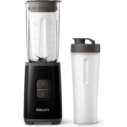 Philips HR2602/90 Daily Collection Smoothie 350 W Mini Blender-Siyah