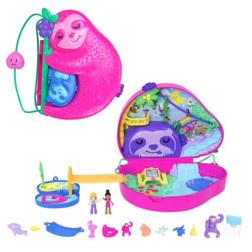Polly Pocket Çanta Olabilen Micro Oyun Setleri GKJ63-HRD40