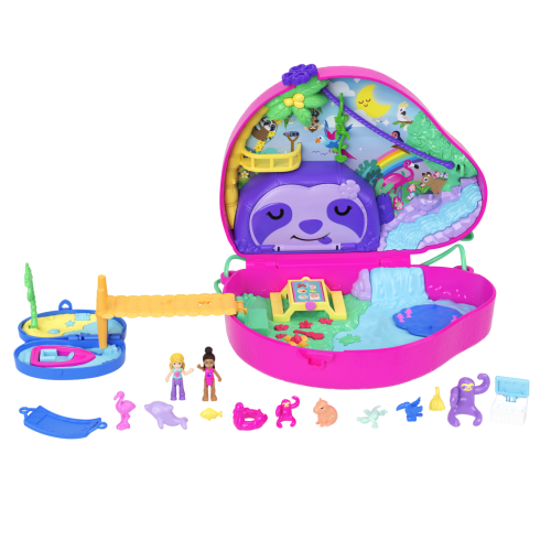 Polly Pocket Çanta Olabilen Micro Oyun Setleri GKJ63-HRD40