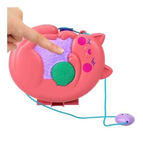 Polly Pocket Shani nin Kompakt Sevimli Kedi Çantası GKJ63-HGT16