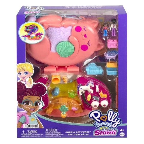 Polly Pocket Shani nin Kompakt Sevimli Kedi Çantası GKJ63-HGT16
