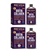 Revox Biotin & Collagen At Kuyruğu Şampuan 400 ml x 2 Adet