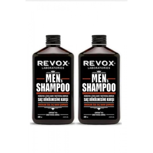 Revox Men Erkeklere Özel Saç Bakım Şampuanı 400 ml x 2 Adet