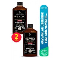 Revox Saç Dökülmesine Karşı At Kuyruğu Şampuanı 750ml x 2 Adet