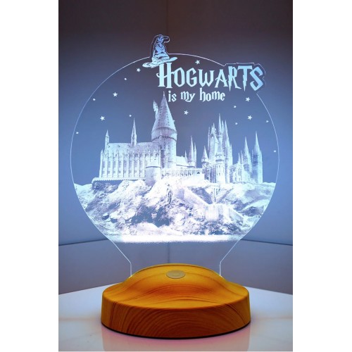 Harry Potter Hogwarts Hediyesi 3 Boyutlu Led Lamba Fiyatı