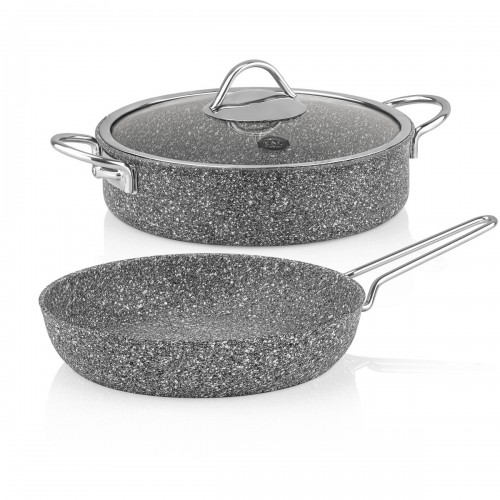 Taç Ultra Klasik Granit 2 li Tencere Seti TAC-3519