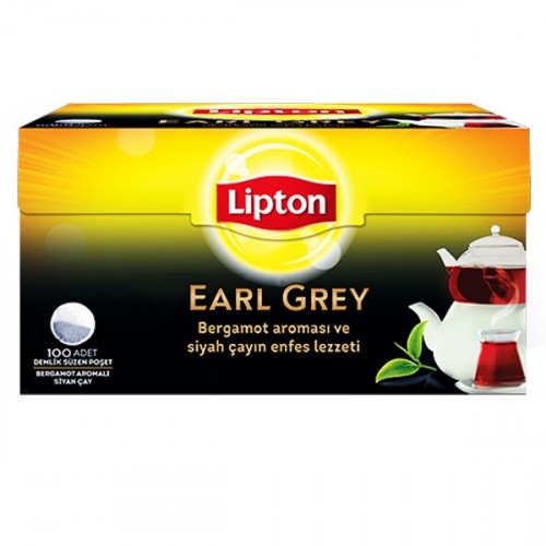 Lipton Çay Demlik Poşet Earl Grey Tea 320 gr