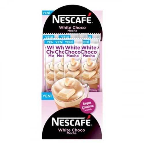 Nescafe White Choco Mocha Aromalı 19,2 gr x 24 Adet