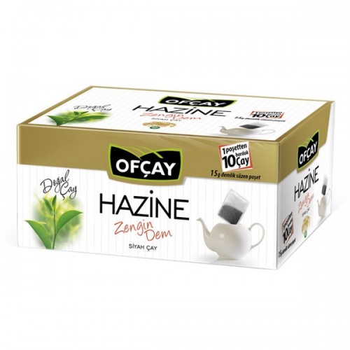 Ofçay Hazine Zengindem Demlik Poşet Siyah Çay 30 x 15gr