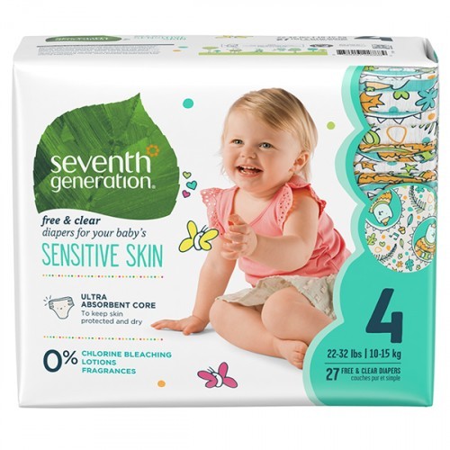 Seventh Generation Bebek Bezi 4 Beden 27 Adet