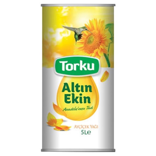 Torku Altın Ekin Ayçiçek Yağı 5 lt