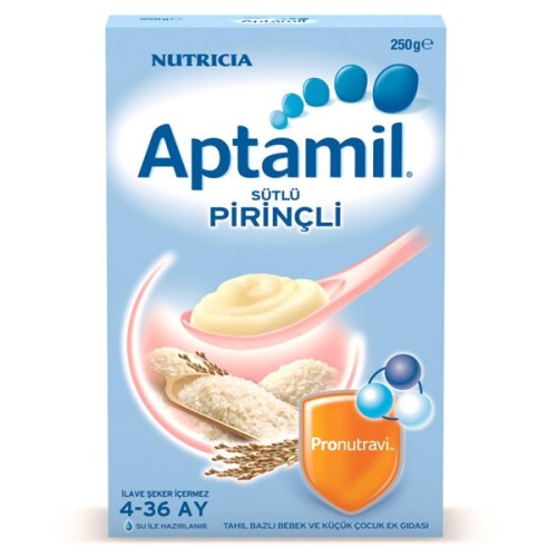 Aptamil Sütlü Pirinçli Kaşık Maması 250 gr