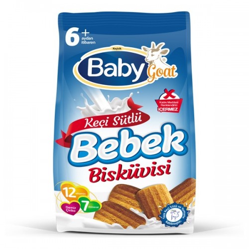 Baby Goat Keçi Sütlü Bebek Bisküvisi 200 gr