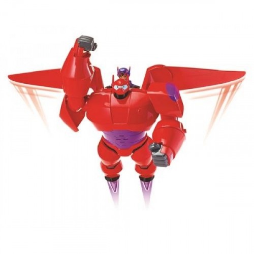 Big Hero 6 Süper Kahraman Ateş Çıkararak Uçan Baymax ve Hiro 41305