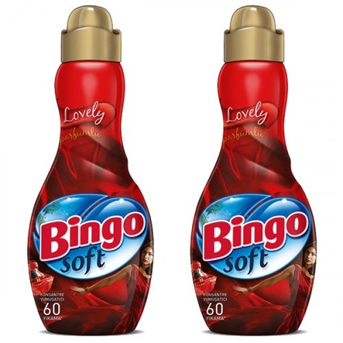 Bingo Soft Konsantre Çamaşır Yumuşatıcısı Lovely 1,44 lt x 2 Adet