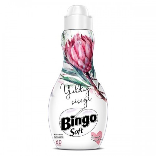 Bingo Soft Konsantre Çamaşır Yumuşatıcısı Yıldız Çiçeği 1440 ml