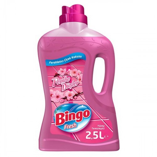 Bingo Fresh Yüzey Temizleyici Pembe Düşler 2,5 lt
